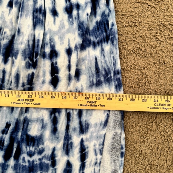Lauren Ralph Lauren Blue Tie Dye Skirt Size M - Picture 7 of 11